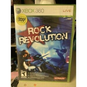 ROCK REVOLUTION for XBOX 360 SYSTEM - BRAND NEW GAME - ROCK BAND GUITAR HERO
